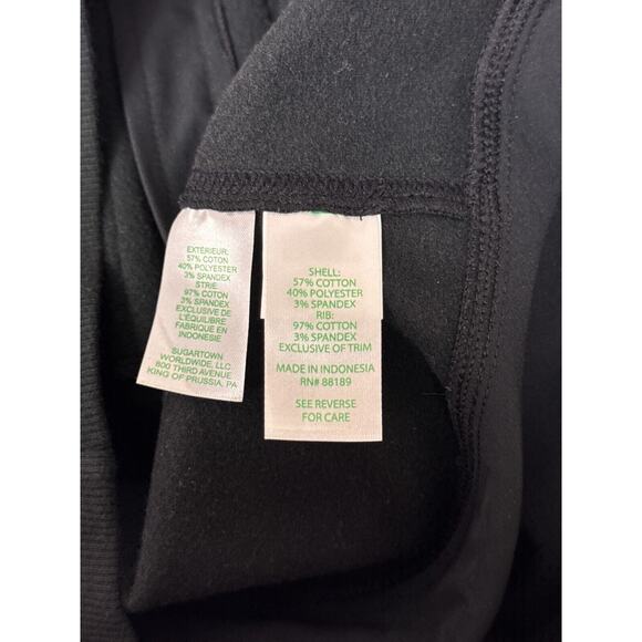 Lilly Pulitzer Jacket XXS Womens Luxletic Al Fresco Black Full Zip - Picture 8 of 9